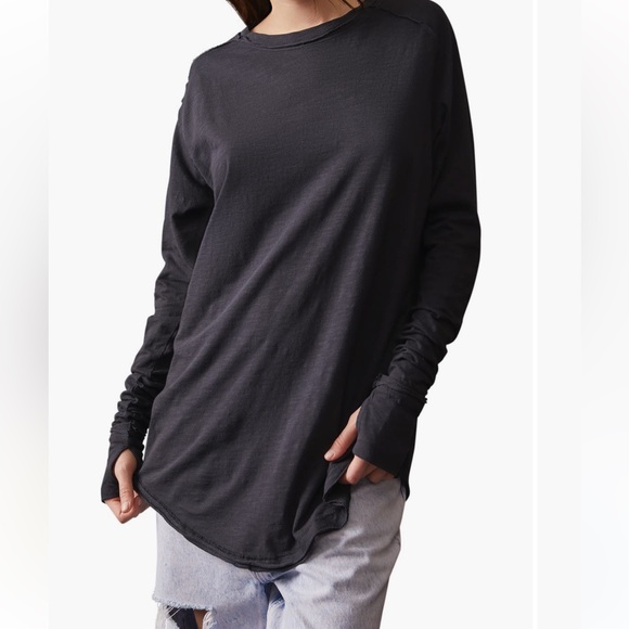 Free People - We the Free Arden extra long cotton top - Picture 6 of 7